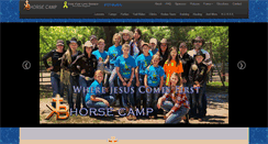 Desktop Screenshot of kbhorsecamp.com